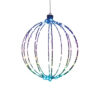 LED Bol Zwart 40cm 144LED RGB