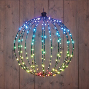 LED Bol Zwart 50cm 240LED RGB