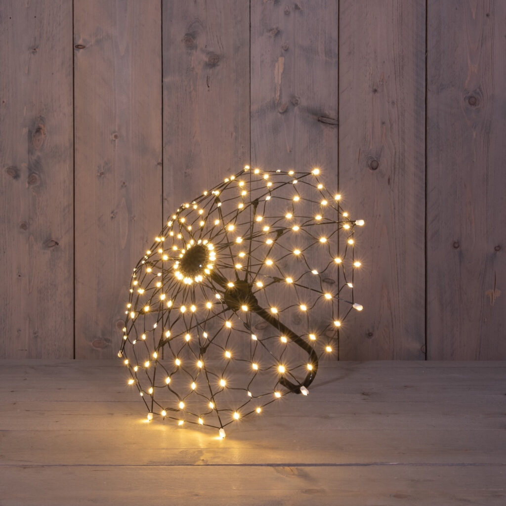 Paraplu 160LED + Flash 55x46cm