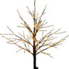 Zwarte boom 240LED met flash Classic Warm 60cm
