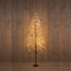 Zwarte LED Boom 720LED met flash Classic Warm – 150cm
